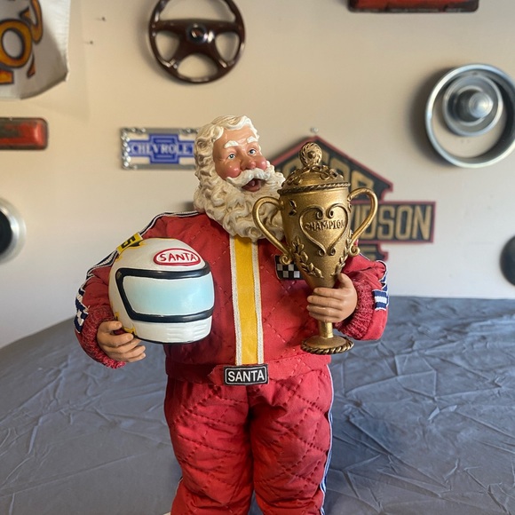 Motorcycle / Racing Santa Clause - Picture 2 of 5